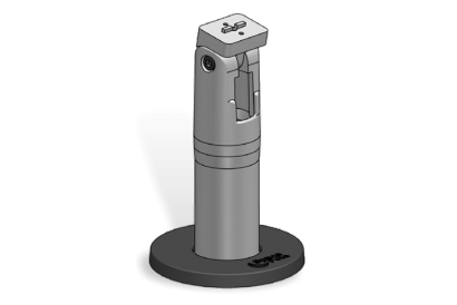 SpacePole Light 105mm Counter Mounting Pole