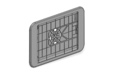 i-Frame Cradle Only - Aluminium/Black