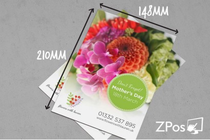 10000 Double Sided A5 Flyers