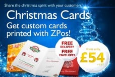 500 x A5 Custom Branded Christmas Cards