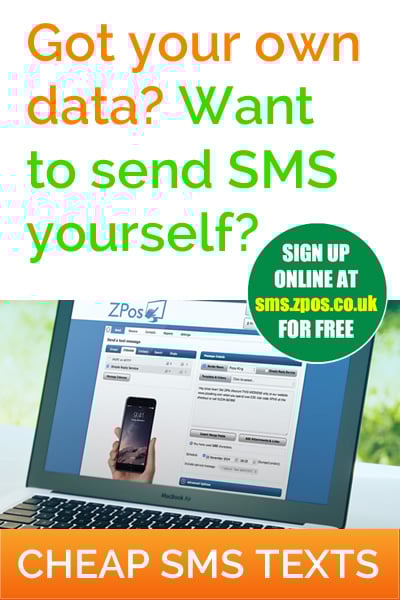 Send SMS text messages yourself