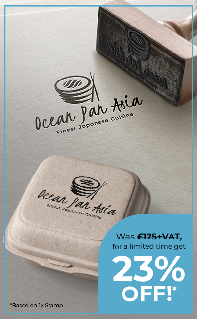 Large Reusable Logo Stamp