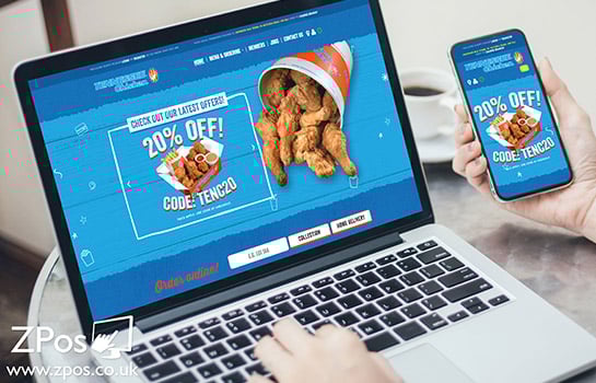 Click and collect online ordering